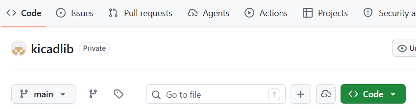 GitHub repository til KiCAD-bibliotek