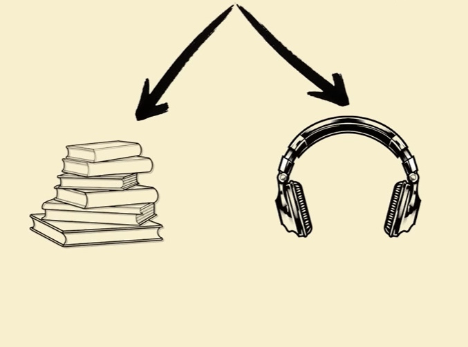 Temptation bundling: playliste uden lyrik (binaural beats - focus) når du studerer.